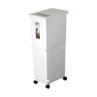 新輝合成 ユニード分別スリム2段55S ホワイト 02039 1台