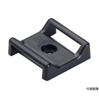 パンドウイットコーポ タックタイ用タイマウント M3ネジ止め 黒 (100個入) ABMTS6C20 1袋