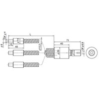 ケンコー・トキナー 出射端側8φ金具ライトガイド(3分岐)