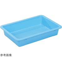 岐阜プラスチック工業 トロ箱 リスバット 外寸(mm):491×340×88 内寸(mm):447×297×85 #100リスバット W 1個