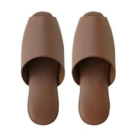 テンダイ 抗菌多機能ビニールスリッパ 前あき