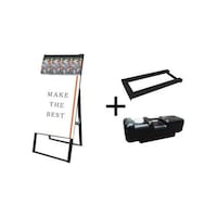 常磐精工 ブラックパンフレットケーススタンド看板