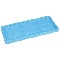 岐阜プラスチック工業 プラテナー用蓋 ブルー 外寸(mm):821×375×43 内寸(mm):810×365×21 B30フタ 1個