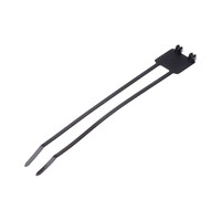 パンドウイットコーポ 旗型タイプ ステンレス爪ロック式結束バンド 黒 1袋(250本入) B3M2STL0 1袋