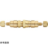 タスコ バルブ付銅管接手1/2(中間接続用) TA230MV4A 1個