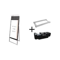 常磐精工 ポスター用スタンド看板マグネジ パンフレットケース付