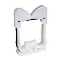 パンドウイットコーポ ハーネスボードアクセサリ エラスティックリテイナー 白 10個入 RER2.0S6X 1袋