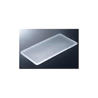 岐阜プラスチック工業 TP規格コンテナー用蓋 外寸(mm):669×334×21 内寸(mm):630×296 TP36ICフタトウメイ C 1個