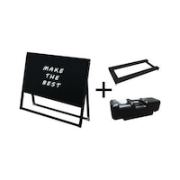 常磐精工 ブラックバリウススタンド看板 ブラックボード