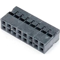 2mmピッチミニQIコネクタ16P(8Px2列) 20個入 QII2mm1620P 1袋