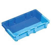 岐阜プラスチック工業 DNコンテナー 外寸(mm):477×278×100 内寸(mm):435×240×85 DN6ML DB/B 1個