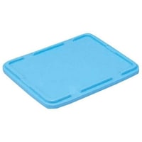 岐阜プラスチック工業 プラテナー用蓋 ブルー 外寸(mm):525×351×26 内寸(mm):519×345×16 B231フタ 1個