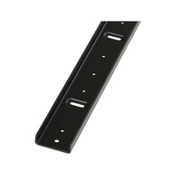 摂津金属工業 コンセントバー取付金具 (コンセントバー200V用) W16.2×H1630×D49.2mm ブラック DZO1350JB 1本