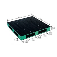 岐阜プラスチック工業 整体DX 幅50×長さ180×高さ65 抹茶 TB105 1台
