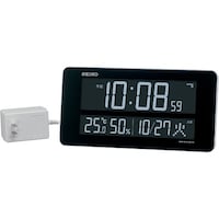 セイコーウオッチ 交流式電波デジタル時計 132×262×23mm DL208W 1個