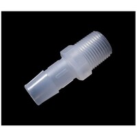 アイシス PP R3/8オスネジ付きストレートアダプター 軟質チューブ内径12.0mm(1/2”)用 10個入 IMJR4126 1袋