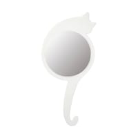 堀内鏡工業 ネコ形壁掛けミラー Cat Mirror まどろみにゃんこ WH CM04 1個