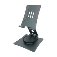 ビットストロング 360°回転・スマホ&タブレットスタンド(Small) グレー BSCPSS001SG 1個