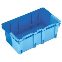 岐阜プラスチック工業 DNコンテナー 外寸(mm):475×278×190 内寸(mm):435×240×175 DN12MH DB/B 1個