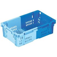 岐阜プラスチック工業 NFコンテナー 外寸(mm):564×356×175 内寸(mm):514×310×160 NFM23P DB/B 1個