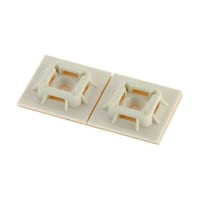 パンドウイットコーポ スーパーグリップ専用マウントベース 白 100個入り SGABM30AC 1袋