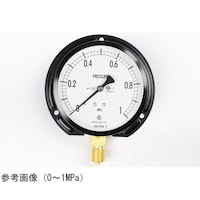長野 普通形圧力計(Φ100) 立形B枠 蒸気・耐振用 1MPa 検査証明書付 AE20231 1個