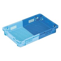 岐阜プラスチック工業 NFコンテナー 外寸(mm):648×417×103 内寸(mm):602×377×93 NFM33アサ DB/B 1個