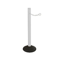 カーボーイ 300x870mm チェーンスタンド(チェーン内蔵/白/2本) EA983FT382 1組