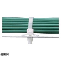 パンドウイットコーポ 押し込みタイプナイロン結束バンドナチュラル 幅4.8×長さ198(500本入) PLWP2SD 1袋