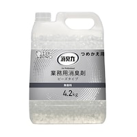 エステー 消臭力 業務用ビーズタイプ 特大 詰替 4.2kg 無香料 130368 1個