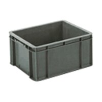 岐阜プラスチック工業 RBボックス 外寸(mm):478×359×220 内寸(mm):422×321×215 RB28G GY 1個