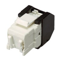 コーニング Cat6 RJ45モジュラージャック ツールレスタイプ 白 VOLOCK6U 1個