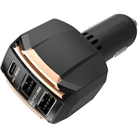 カシムラ 車載用USB電源DC65W USB 3ポート PD65W 自動判定 69122885 1個