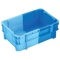 岐阜プラスチック工業 NFコンテナー 外寸(mm):550×366×206 内寸(mm):500×325×205 NFM29 DB/B 1個