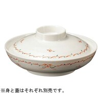 ダイワ 煮物碗(身)花赤絵(あかえ) YD7HA 1個