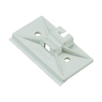 パンドウイットコーポ マウントベース型 結束バンドスナップイン固定具 シロ 100個入 SMSAC 1袋