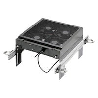 摂津金属工業 フリアクファンユニット W390×H80×D430mm ブラック RAFF500 1個