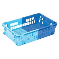 岐阜プラスチック工業 NFコンテナー 外寸(mm):716×461×179 内寸(mm):663×421×168 NFM43 DB/B 1個