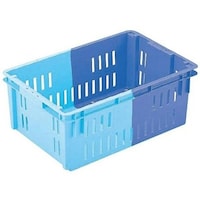 岐阜プラスチック工業 DNコンテナー 外寸(mm):545×362×218 内寸(mm):487×332×215 DN30 DB/B 1個