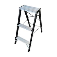 アルミス タフステップ 3段 4台入 ASF3BK 1ケース