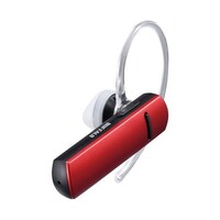 バッファロー Bluetooth4.1対応 片耳ヘッドセット レッド BSHSBE200RD 1個