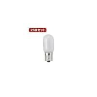 アズワン 25個セット ナツメ球5Wホワイト口金E17 T201705WX25 T201705WX25 1セット