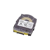 アズワン マックス レタツイン テープカセット 12mm 黄 LMTP512Y LM90177X5 LM90177X5 1セット