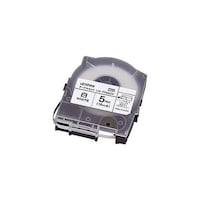 アズワン マックス レタツイン テープカセット 5mm 白 LMTP505W LM90170X5 LM90170X5 1セット