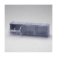 アズワン 600x155x175mm/3列 マルチストール(クリスタル) EA957AA3 EA957AA3 1個