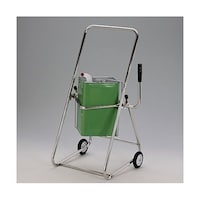 アズワン 18L 角缶用スタンド(ステンレス製/キャスター付) EA520W56 EA520W56 1台