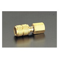 アズワン NPT1/8”xF1/4” ゲージアダプター EA421A EA421A 1個