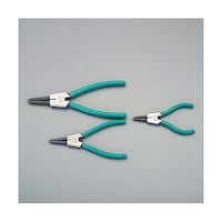 アズワン 3本組 スナップリングプライヤー(軸用) EA682S5 EA682S5 1セット