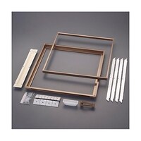 アズワン 460x460x11.5mm 床下点検口(アルミ製/ブラウン) EA997LF13 EA997LF13 1個