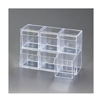 アズワン 240x 96x161mm 小物ケース(3列2段/スチロール製) EA508FD33 EA508FD33 1個